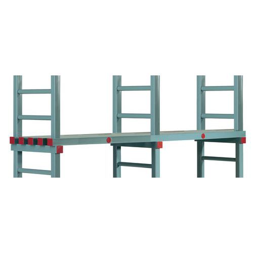 Livello scaffalatura Poly-Store Larghezza: 1500 mm Car. max: 300 kg,