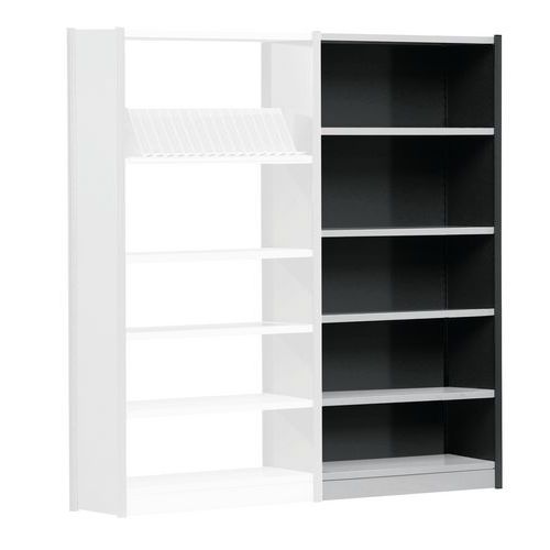 Multi-Fix elemento successivo chiuso 2500x1000 antracite/grigio + fondo,