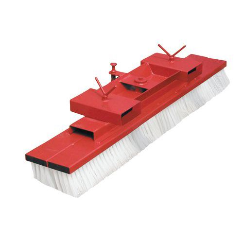 Scopa Industriale Per Carrello L 100 cm Colore:Rosso,