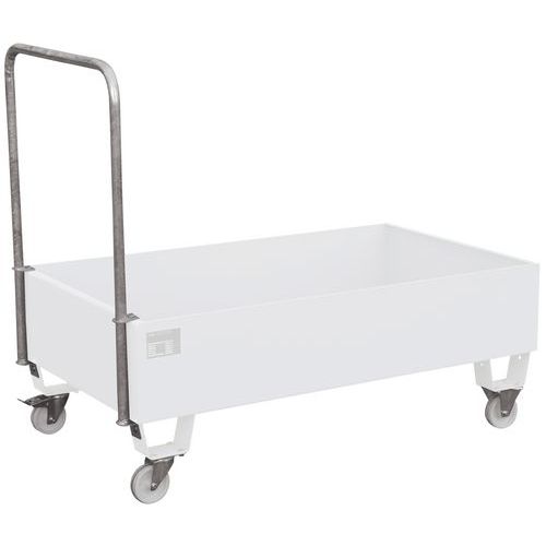 Maniglia + rotelle per carrello,