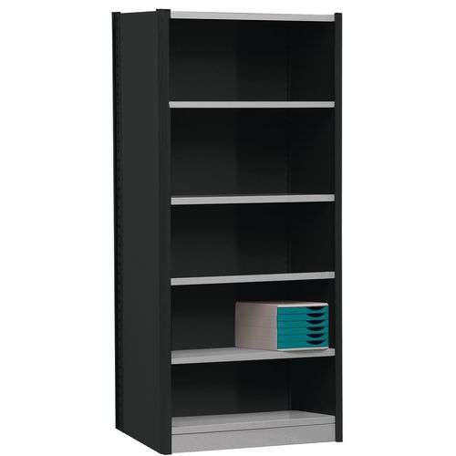 Multi-Fix elemento di partenza chiuso 2500x1000 antracite/grigio + fondo,