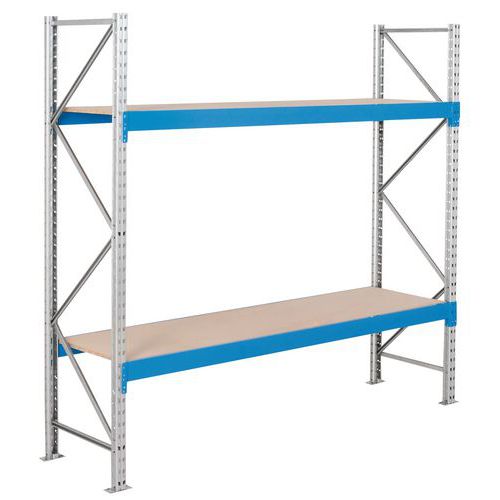 Scaffalatura elemento di partenza Epsivol Eco - carico 565 kg - 2500 x 2250 x 600 mm,