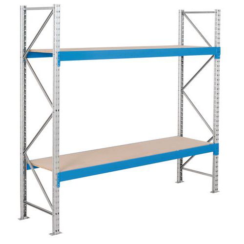 Scaffalatura elemento di partenza Epsivol Eco - carico 465 kg - 2500 x 1500 x 800 mm,