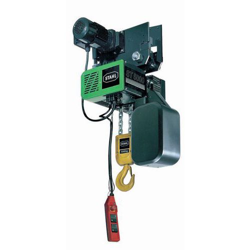 Paranco elettrico con gancio - 2 bracci - 2 velocità - Portata 1000 kg,