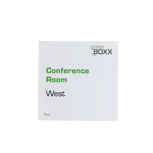 Cartoncino bristol per etichette stampabili 14,9x14,9 cm,