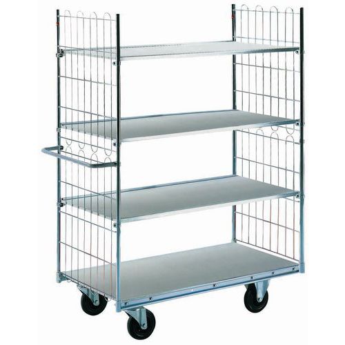 Carrello A 4 Ripiani Portata 300Kg 1190X650X1690Mm,