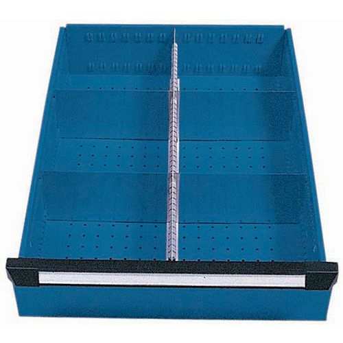 Compartiment. Per Cass. H=60 5 Separazioni Metallo,