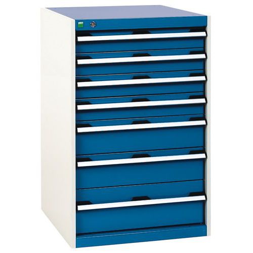 Armadio Da Officina A Più Cassetti H:4 X 10 Prof:65,