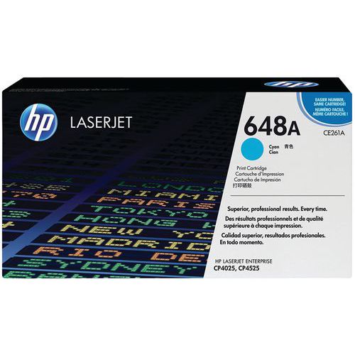 Toner - 648 - Ciano - HP,