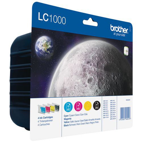 Cartuccia d'inchiostro LC-1000 - CMJN - Brother,