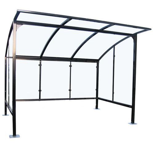 Riparo per biciclette City antracite modulo semplice L tot.: 2,5,