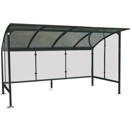 Riparo per biciclette City verde modulo semplice L tot.: 4,