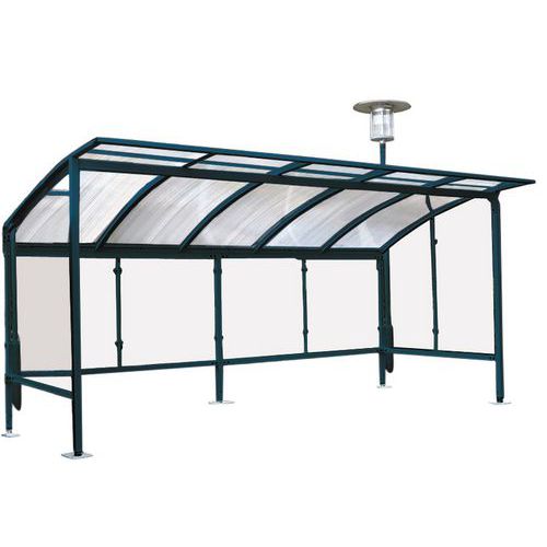 Riparo per biciclette City antracite modulo semplice L tot.: 5,