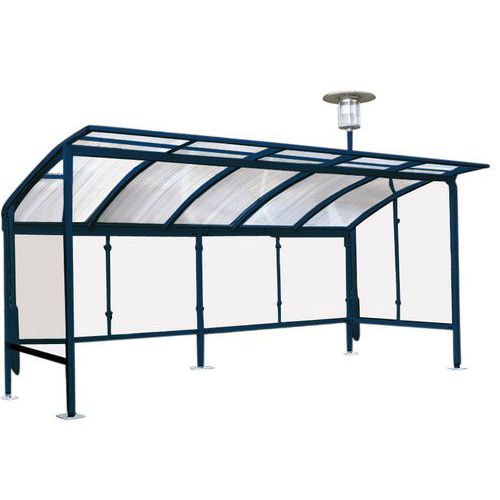 Riparo per biciclette City blu modulo semplice L tot.: 5,