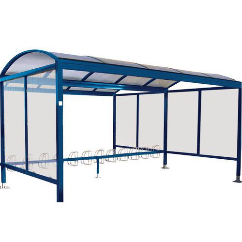 Riparo per biciclette Giant blu modulo semplice L tot.: 10,