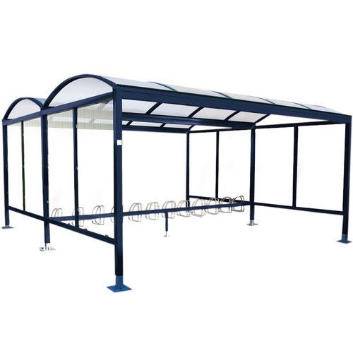 Riparo per biciclette Giant antracite mod. doppio L tot.: 5,