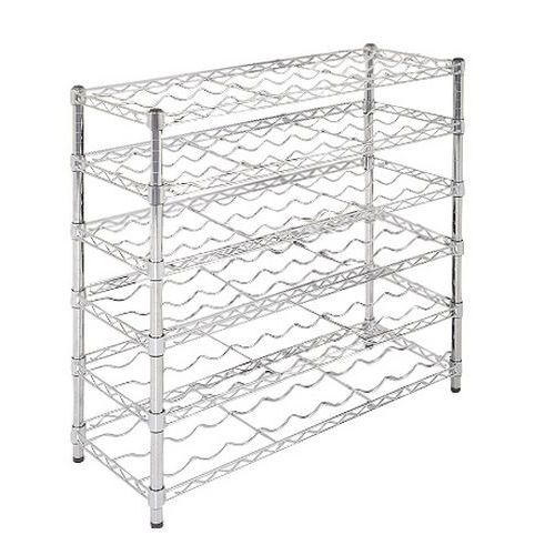 Scaffalatura per vino Quick Store+, acciaio cromato, 54 bottiglie,