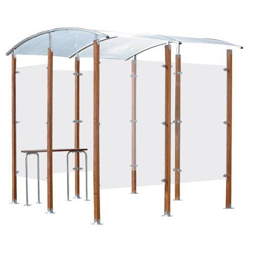 RIPARO PER FUMATORI DESIGN 4M² ISOLATO OLE,