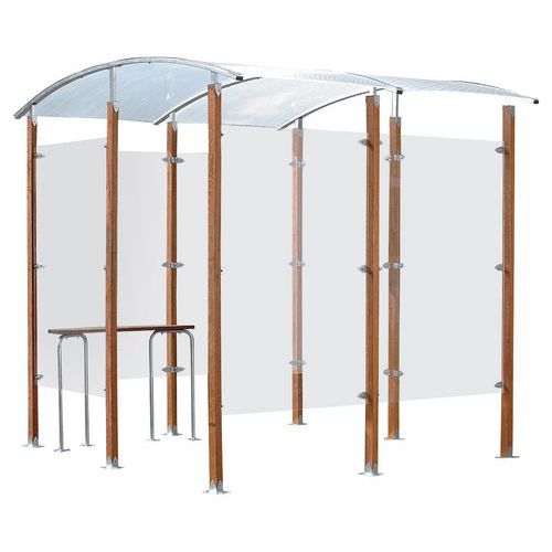 RIPARO PER FUMATORI DESIGN 6M² ISOLATO OLE,