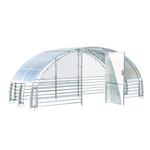 Riparo succ. chiuso x bici 584 x 105 cm H max: 237 cm,