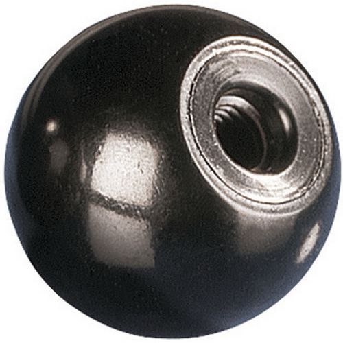 Manopola A Sfera Ø totale:36 mm Material:Bachel,