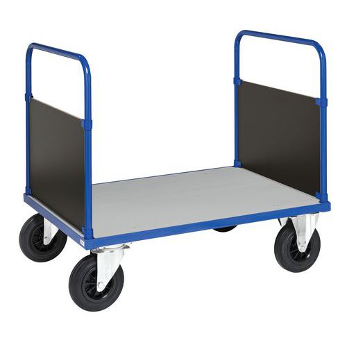 Carrello 2 sponde fisse 1200x8 00x900mm Portat a 500Kg,