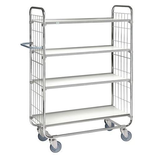 Carrello galv. 4 ripiani 815x4 70x1590mm Porta ta 250Kg,