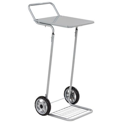 Carrello per raccolta + coperchio 580x470x940 mm,