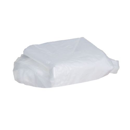 Sacco dei rifiuti per supporto sacco della spazzatura perforato 1400 L trasparente,