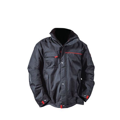 Parka H Line XXL Nero,
