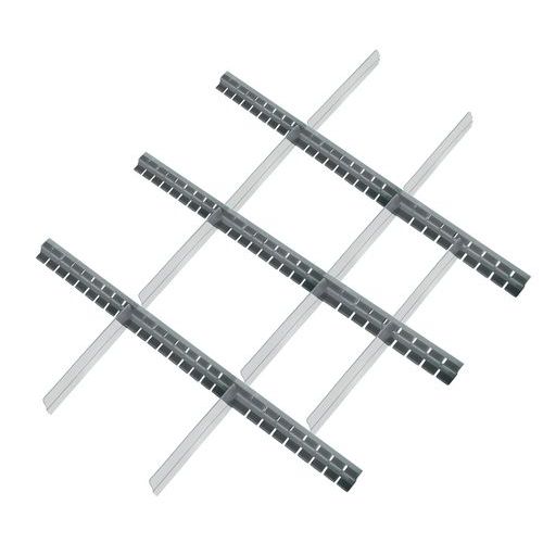 Set di separatori per cassetti AxL: 200 x 918 mm 18 scomparti,