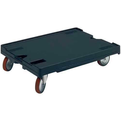 Carrello di trasporto in plastica 800x600 mm,