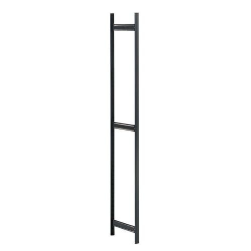 Spalla aperta 2.000x600 mm verniciata + piede in plastica,