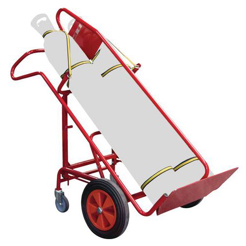 Carrello portabombole imbracabile con maniglione 250 kg,