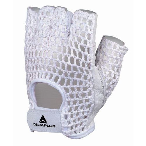 Muffola in fiore d'agnello dorso in cotone bianco taglia 09,