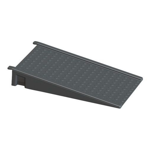 Rampa di carico PE nero,