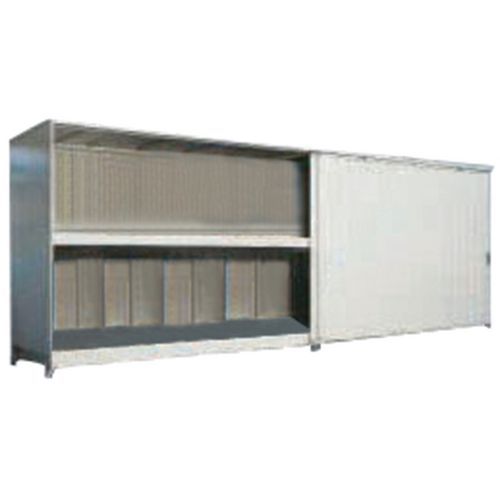 Container 32 fusti con telone,