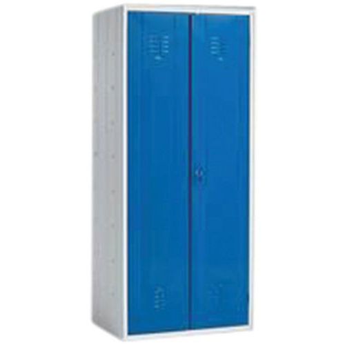 Armadio porta-scope 2 ante 80X40X180 H Blu scuro RAL5017 - S,
