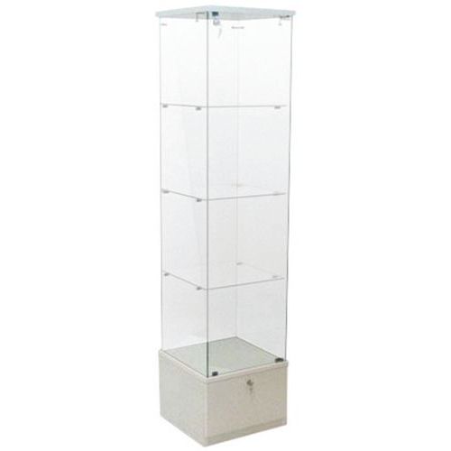 VETRINA CASSETTO BIANCO 40x40x 170,