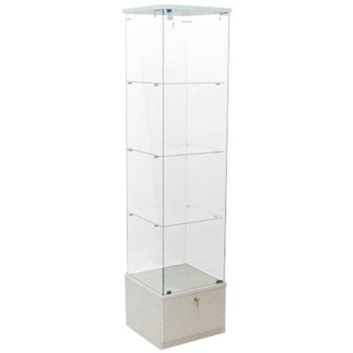 VETRINA CASSETTO BIANCO 80x40x 170,