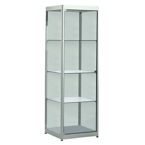 Vetrina quadrata con illumin. Tipo: A-H Larghezza: 60,