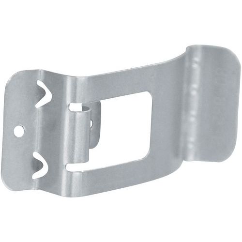 Pinza per etichette in metallo zincato e larghezza 30 mm,