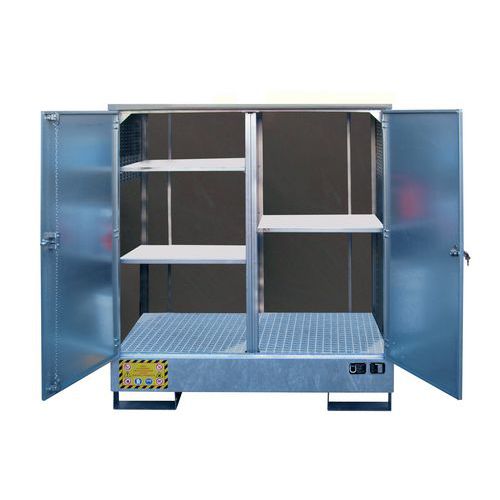 Armadio stocc 2+1 ripiani 209L 1395X905X1600,