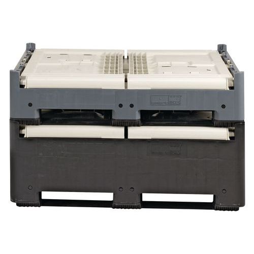 Cassa-pallet pieghevole Capacità: 515 L Altezza totale: 805,