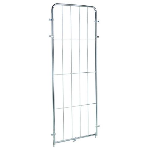 Griglia posteriore per roll-container Portata: 400 Mat.: Acciaio,