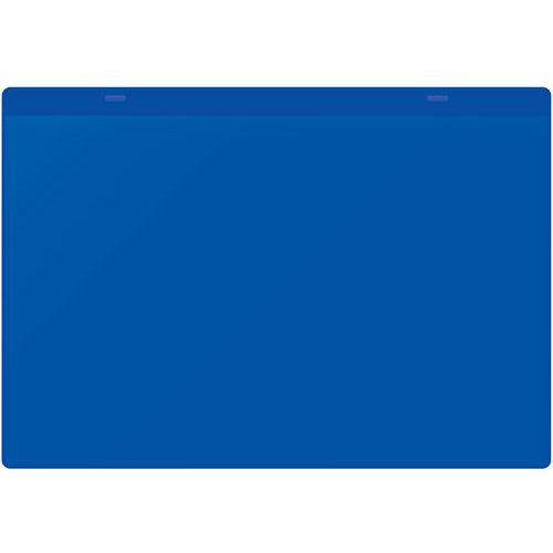 Busta portadocumenti adesiva blu 310x215 mm,