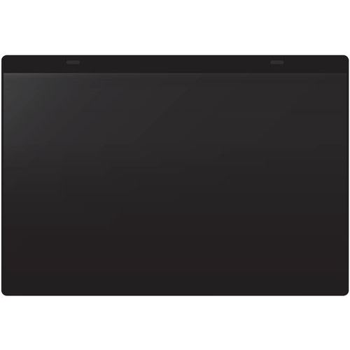 Busta portadocumenti adesiva nera 310x215 mm,