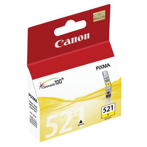 Cartuccia d'inchiostro - CLI-521 - Giallo - 450 pagine - Canon,
