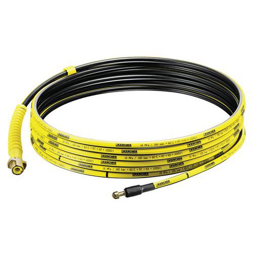 Tubo Per La Pulizia Di Tombini Colore:Nero :,