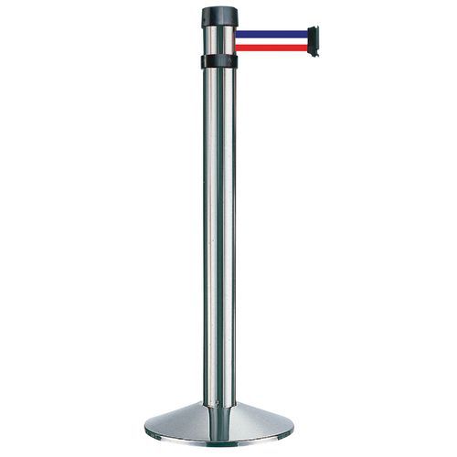 Paletto argento con nastro tricolore - 4 m,